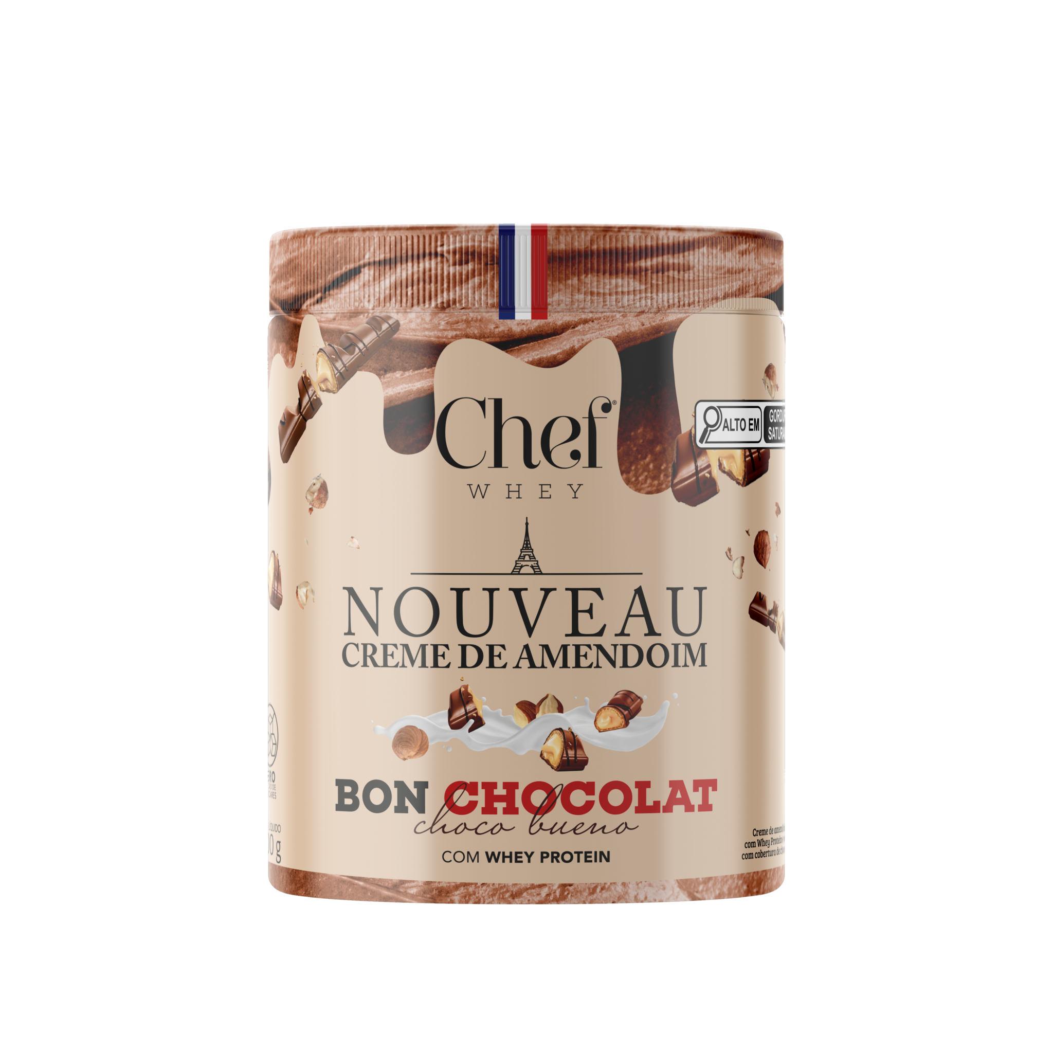 Creme de Amendoim Bon Chocolat 600g